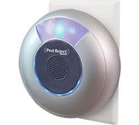 Pest Reject Max - VENTEO - Répulsif nuisibles - Ultrasons et électromagnétisme - Couleur gris - Couverture de votre maison de 200m² - Veilleuse intégrée G