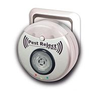 Pest Reject Pro (Original), Répulsif ultrasonique d'insectes, éloigne Les moustiques, Les rongeurs, Les Insectes et Les cafards, Appareil électronique répulsif, Couverture de 300m2.