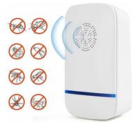 Pest Repeller Moustiques Répulsif Souris Rats Rongeurs Contrôle Électronique Répulseur à Ultrasons Intérieur pour Cuisine, Chambre à