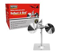 Pest-Stop Reflect-A-Bird | Répulsif visuel Contre Les Oiseaux | Réfléchissant et Silencieux | Utilisation en extérieur sur Les Jardins, Bateaux, toits et Plus Encore