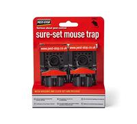 Pest-Stop Sure-Set Piège à Souris en Plastique (12 x 2 Paquets)