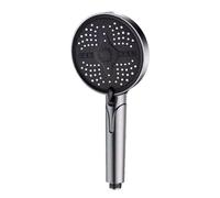 Peste de douche à main - haute pression pour les, adultes avec anti slog, finition chromée, pomme de réglable pour salle de bain, maison, appartement, hôtel, dortoir, baignade po