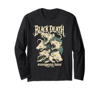 Peste Rat Black Death European Tour Occult Manche Longue