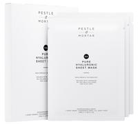 Pestle & Mortar Pure Hyaluronic Sheet Mask Pro Packung 3 Stück
