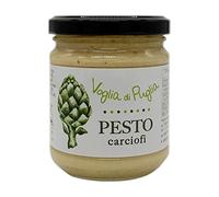 Pesto Di Carciofi In Olio Extravergine D'oliva 190g Voglia Di Puglia 100% Made In Italy