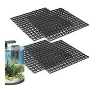 Pestro du Réservoir de Poissons - Couverture Supérieure de l'aquarium, Panneau de Grille en Terrarium | Capuchon de Style Charnière de 4 Pièces avec Fentes d'accès à la Lumière LED, Plateforme Creuset