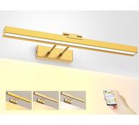 PESUTEN Lampe pour tableau à piles, lampe d'art sans fil de 40,6 cm pour peintures, CCT à intensité variable, rechargeable par batterie, lumière d'image avec télécommande pour galerie, cible de