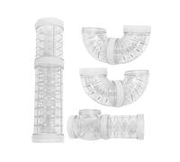 Pet Accessoires Hamster Tubes Tuyau Tunnel Voie Aventure Exerise Jouet Externe Connexion pour DIY Expand Espace Gerbille Hamster Transparent