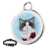 Pet Anti-Lost Compatible en Temps réel Collier de Chats de Chat Find Dispositif Anti-perd Locator Finder for Dogs Cats Pet Anipal Keychain Portefeuille Buggage (Cat 3)