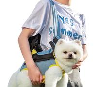 Pet Backpack Carrier, Adjustable Cat Legs Out Travel Bag, 3 Sizes Portable Puppy Carrier for Small, Medium Dogs, Ideal for Hiking, Riding, and Outdoor Adventures
