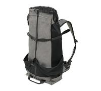 Pet Backpack, Dog Carrier, Breathable Mesh Padded Straps Adjustable Buckles Lightweight Frame Comfortable Design, Travel Pets Pack to Prevent Escape 23.62 inches