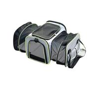 Pet Backpack， Sac de Transport for Chats et Chiens, Respirant, Pliable, Portable, à roulettes, avec bandoulière et porté épaule, idéal for Les activités de Plein air.,for Pets(Beige,S)