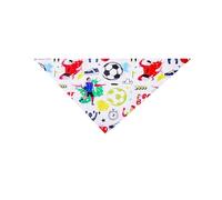 Pet Bandana Scarf for Cats Dogs, Soft Breathable Cotton Neck Wrap, Washable Adjustable Tie Pet Kerchief, Lightweight Comfortable Accessory for Daily Wear Travel Party Holiday Spring Summer
