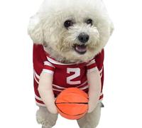 Pet Basketball Halloween Costume, Pet Basketball Jersey, Dog Basketball Player Costume, Funny Halloween Costumes for Dogs, Pet Basketball Themed Outfit for Small, Medium, and Large Dogs
