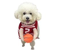 Pet Basketball Halloween Costume, Pet Basketball Jersey, Dog Basketball Player Costume, Funny Halloween Costumes for Dogs, Pet Basketball Themed Outfit for Small, Medium, and Large Dogs