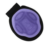 Pet Bath Brush, Dog Shower Brush, Grooming Glove Pet Scrubber for Cleaning Long-Haired and Short-Haired Pets, Daily Bathroom Home, Apartment, Outdoor, Travel and Indoor Cats, 23.4x18.4x1.4cm