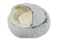 Pet Bed, Panier for Chat en Peluche Douce et Confortable, Accessoire for Chat, lit d'hiver Moelleux, Meubles, Accessoires for Animaux de Compagnie(50cmC)