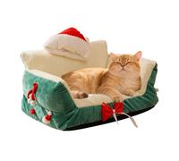 Pet Bed - Pet Cushion | Dog Sofa , Washable Non-Slip Winter Nest Pets Supplies, Cushion for Dogs and Cats - Warm and Comfortable , Pets Nest | for Animal Indoor Living Room Bedroom Balcony Apartm
