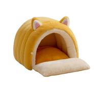 Pet Bed - Small Dog Bed, 13x23.5cm Covered Hideaway With Self Heating Technology, Soft Velvet Shaggy Sanctuary With Anti Slip Bottom Fabric, Bedding & Furniture, Veterinary Product Structured Felt Mat