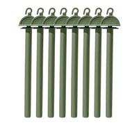 Pet Bird Cage Stand, 8-Pack Bird Perch Set, 6.18x1.18x1.18 inches Natural Wood Training Sticks, Paw Grinding Chew Toys for Parakeets, Cockatiels, Budgies and Lovebirds