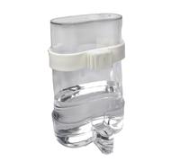 Pet Bird Water Dispenser, Transparent Automatic Hygienic Bird Feeder Water