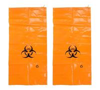 Pet Body Bag 2 Pack | Leakproof & Abrasion - Resilient PE Material for Dignified Transport | Animal Cadaver Bag for Dogs/Cats/Small Pets | Extended - Performance & Lightweight