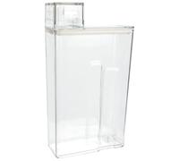 Pet Bouteille de Lessive Boîte Rechargeable, Transparente | Couvercle à Graduation Claire, Transport Pratique et Étanche, Usage Polyvalent, Format Vide pour Liquide