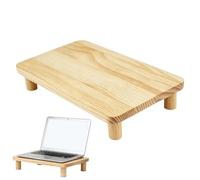 Pet Bowl Stand Non-Slip Elevated - Wooden Heavy Duty Table Station Elevated