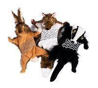 Pet Brands Forest Critters Jouet couineur en Peluche pour Chien Taille S
