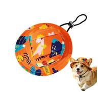 Pet Bucket Hat with Ear Openings Adjustable Summer Cap for Dogs Cats