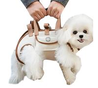 Pet C-Rossbody Sac, Porteuse De Sacs À Dos Pour Chien, Élingue De Réalisation De Compagnie, Support Antidérapant, Facile À Utiliser, Marron, Pour La Formation, Le Vélo, Le Camping, L'utilisation En In