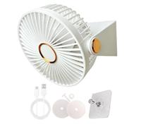 Pet Cage Cooling Fan, Small USB Rechargeable, Adjustable Airflow