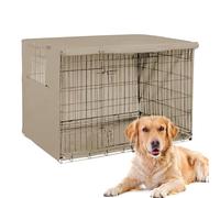 Pet Cage Cover - Oxford Dog Kennel Cover, Windproof Design | Waterproof Dog and Cat Crate Cover for Indoor and Outdoor Use, Ideal for Protecting Pets from Weather Elements and Ensuring Comfort