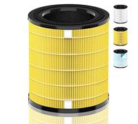 [Pet Care] LV-H133 Filtre de rechange compatible avec purificateur d'air Levoit LV-H133, remplacement pour tour méta-air LVH133 H133 # LV-H133-RF, jaune 1 pièce