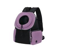 Pet Carrier Backpack - Adjustable Travel Backpack, Breathable Pet Chest Carrier Bag, Secure Comfortable Front Pack | Portable Hands-Free Travel Bag for Hiking Walking Camping Adventures