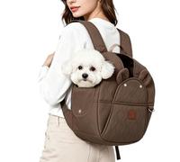 Pet Carrier Backpack - Cute Soft Breathable Front Chest Cat Carrier