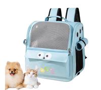 Pet Carrier Backpack, Pet Backpack Bag, Cat Travel Backpacks, Outdoor Cat Backpacks with Spacious and Durable Design 14,96 x 14,96 x 10,24" for Hiking, Camping, and Walking Outdoors (1 Piece)