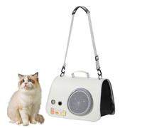 Pet Carrier, Pets Courier Puppies and Kittens, 15.75x10.24x10.24 Inches Large Tote Waterproof Organizer & Adjustable Shoulder Strap, Comfortable Travel Bag for Short Trips, Picnic, Hiking, and Camping
