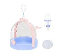 Pet Carrier | Portable Pett Playpen Cage | Pet Supplies Holder Case with Water Bottle | Ideal for Gerbil Bird Chinchilla Hedgehog Outdoor Fishing Walking Camping