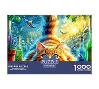 Pet Chat 1000 Pièces Chat Mignon Puzzle Adulte Un Puzzle Difficile pour Toute La Famille Divertissement Classiques pour Adultes Et Enfants À Partir De Activité Familiale Parfaite Déc