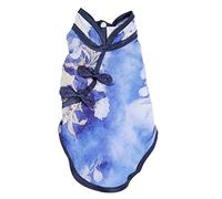 Pet Cheongsam Dress | Chinese Style Cotton Skirt for Small Pets | Soft & Comfortable Rabbit/Chinchilla/Dog Clothes | Easy Button Design for Parties & Daily Use (XS)