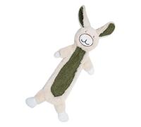 Pet Chewing Toy - Fun Bunny Design, Squeaky Soft Dog Chewer with Crinkle Sound Effect, Interactive Plush Plaything with Gentle Texture, Canine Toy Category, Playtime Accessory for Travel Use