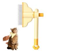 Pet Comb - Cat Dog Flea Lice | Tain Remover Combs, Comb For Dogs Cats, Medium Long Hair, Rounded Rotating Anti-Irritation Teeth Non-Slip Handle, With Rotating Teeth, Tooth Grooming Removal Long Time