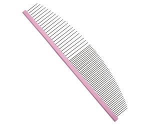 Pet Comb - Crescenț Shaped Aluminum Grooming Tool | Dog Face Grooming Combs | Cat eyē Combs | Anti Static Hair Removal Combb For Dogs Cats, Massaging Styling Comb