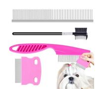 Pet Comb Set, Multifunctional Pet Brush, Cat Brush for Shedding, Dog Grooming Brushes, Dog Cat Brush, Pet Hair Brush, Pet Grooming Comb Set, Dog Brush for Shedding, Dematting Comb for Pets