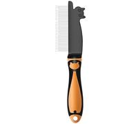 Pet Comb - Sturdy Self-Cleaning, Grooming Slicker | Detangling Tool For Dogs And Cats, Animal Hair Removal Brush, Soft And Safe Pet Coat Comb Supporting Grooming Maintenance, Hair Control &