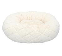 Pet Comfort Panier pour Chien/Chat - Donut - Coussin - Canapé - Moelleux - Lavable - Ø 46 cm - Beige