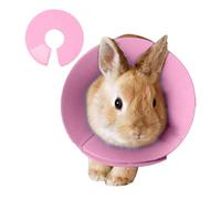 Pet Cone Collar - Bunny Anti-Licking Safety Collar | Small Animal Recovery Neckwear | Ajustable Healing Cone for Parrot, rabbbit, Ferret, Parakeet, Mice, Guinée Pig, Puppy, Kitten