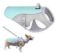 Pet Cooler Vest - Dogs Cooling Vest, Summer Dog Gear, with Three Layers | Breathable Lightweight Canine Jacket for Exercise Hiking Mountaineering Training and Strolling, Heat Relief Pet Clothing