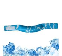 Pet Cooling Collar - Polyester Gel 41x6x3cm 86g Adjustable Neck Wrap with Gel Closure Single Piece - Summer Heat Relief - Small Medium Pets Puppy